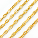 Load image into Gallery viewer, Gold Plated Sterling Silver Oval Link Chain