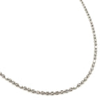 Load image into Gallery viewer, Sterling Silver Ball and Cube Necklace
