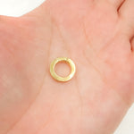 Load image into Gallery viewer, Sterling Silver Round Hinge Clasp