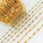 Load image into Gallery viewer, 14K Gold-Filled Diamond Cut Marina Link Chain