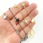 Load image into Gallery viewer, Star Shape Connected Wire Chain.