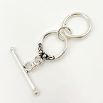 Load image into Gallery viewer, Toggle7SS. White Sterling Silver Toggle Clasp