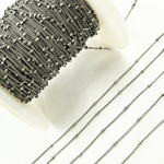 Load image into Gallery viewer, Oxidized Sterling Silver Satellite Chain