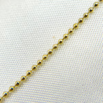 Load image into Gallery viewer, 14K Solid Gold Ball Necklace