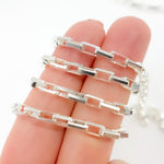 Load image into Gallery viewer, Sterling Silver Box Chain