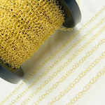 Load image into Gallery viewer, Solid Gold Smooth Round Link Chain