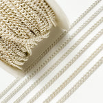Load image into Gallery viewer, Sterling Silver Curb Chain