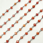 Load image into Gallery viewer, Coated Terracotta Quartz Wire Chain