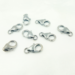 Load image into Gallery viewer, 12MM Black Rhodium Trigger Clasp