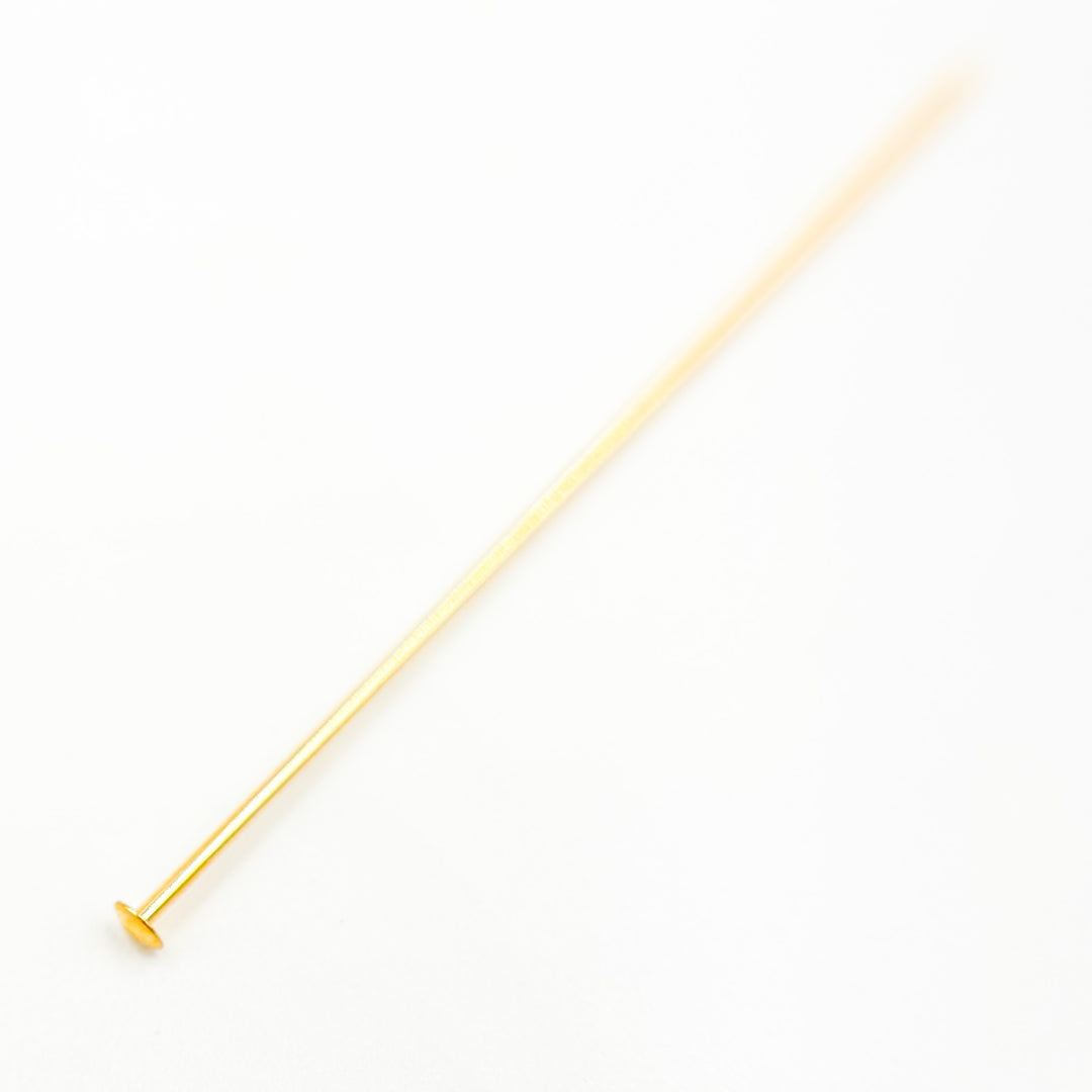 Gauge Gold-filled Flat 1.5 Inch Headpin