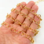 Load image into Gallery viewer, 14k Gold Filled Smooth Heart Link Chain