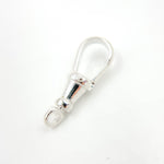 Load image into Gallery viewer, 23MM White Sterling Silver Swivel Clasp