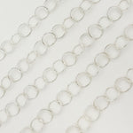 Load image into Gallery viewer, Sterling Silver Twisted Round Link Chain