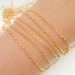 Load image into Gallery viewer, Gold Filled Rolo Chain