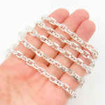 Load image into Gallery viewer, Sterling Silver Diamond Cut Marina Chain