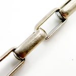 Load image into Gallery viewer, Oxidized Sterling Silver Smooth Box Chain