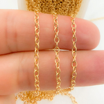 Load image into Gallery viewer, 14K Gold Filled Cable Round Link Chain
