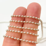 Load image into Gallery viewer, Sterling Silver Ball Chain