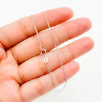 Load image into Gallery viewer, 018SP3T4WG18K. 18K Solid Gold Wheat Chain