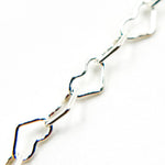 Load image into Gallery viewer, 925 Sterling Silver Heart Link Chain