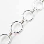 Load image into Gallery viewer, Sterling Silver Smooth Round & Oval Link Chain