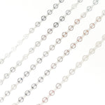 Load image into Gallery viewer, Sterling Silver Patterned Round Disc Link Chain