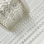 Load image into Gallery viewer, Sterling Silver Textured Circle Link Chain