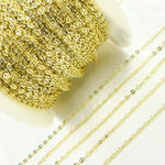 Load image into Gallery viewer, Gold Plated 925 Sterling Silver Fancy Link Chain.