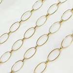 Load image into Gallery viewer, V153GP. Gold Plated 925 Sterling Silver Oval Link Chain