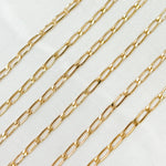 Load image into Gallery viewer, 14K Gold Filled Flat Curb Chain
