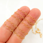Load image into Gallery viewer, 14K Gold Filled Rhomb Link Chain