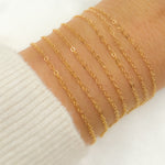 Load image into Gallery viewer, 14K Gold Filled Circle Link Chain