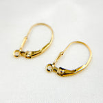 Load image into Gallery viewer, Gold Filled Drop Leverback with Ring