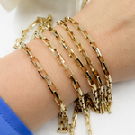 Load image into Gallery viewer, Gold Plated Sterling Silver Box Chain