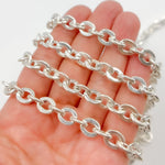 Load image into Gallery viewer, Sterling Silver Cable Chain