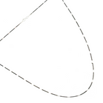 Load image into Gallery viewer, Cable Oxidized Black and Silver Chain with tubes