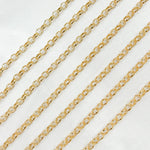 Load image into Gallery viewer, 14K Gold Filled Oval Rolo Chain