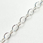 Load image into Gallery viewer, Sterling Silver Smooth Cable Chain