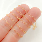 Load image into Gallery viewer, 14K Gold Filled Long & Short Link Chain