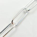Load image into Gallery viewer, Sterling Silver Paperclip Chain
