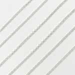 Load image into Gallery viewer, Sterling Silver Rolo Link Chain