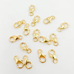 Load image into Gallery viewer, 10MM Gold Plated Trigger Clasp