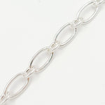 Load image into Gallery viewer, Sterling Silver Smooth Oval Link Chain