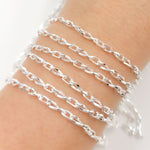 Load image into Gallery viewer, Sterling Silver Infinity Chain