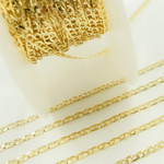 Load image into Gallery viewer, 14k Solid Gold Flat Marina Link Chain