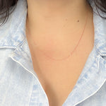 Load image into Gallery viewer, 14K Solid Rose Gold Diamond Cut Cable Chain with Extender