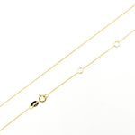 Load image into Gallery viewer, 020R01LGJ08018K. 18K Solid Gold Cable 16 Inch Chain with Extender