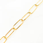 Load image into Gallery viewer, 14K Gold-Filled Smooth Paperclip Chain