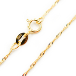 Load image into Gallery viewer, 14K Solid Gold Wheat Chain