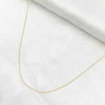 Load image into Gallery viewer, 14K Solid Gold Cable Necklace